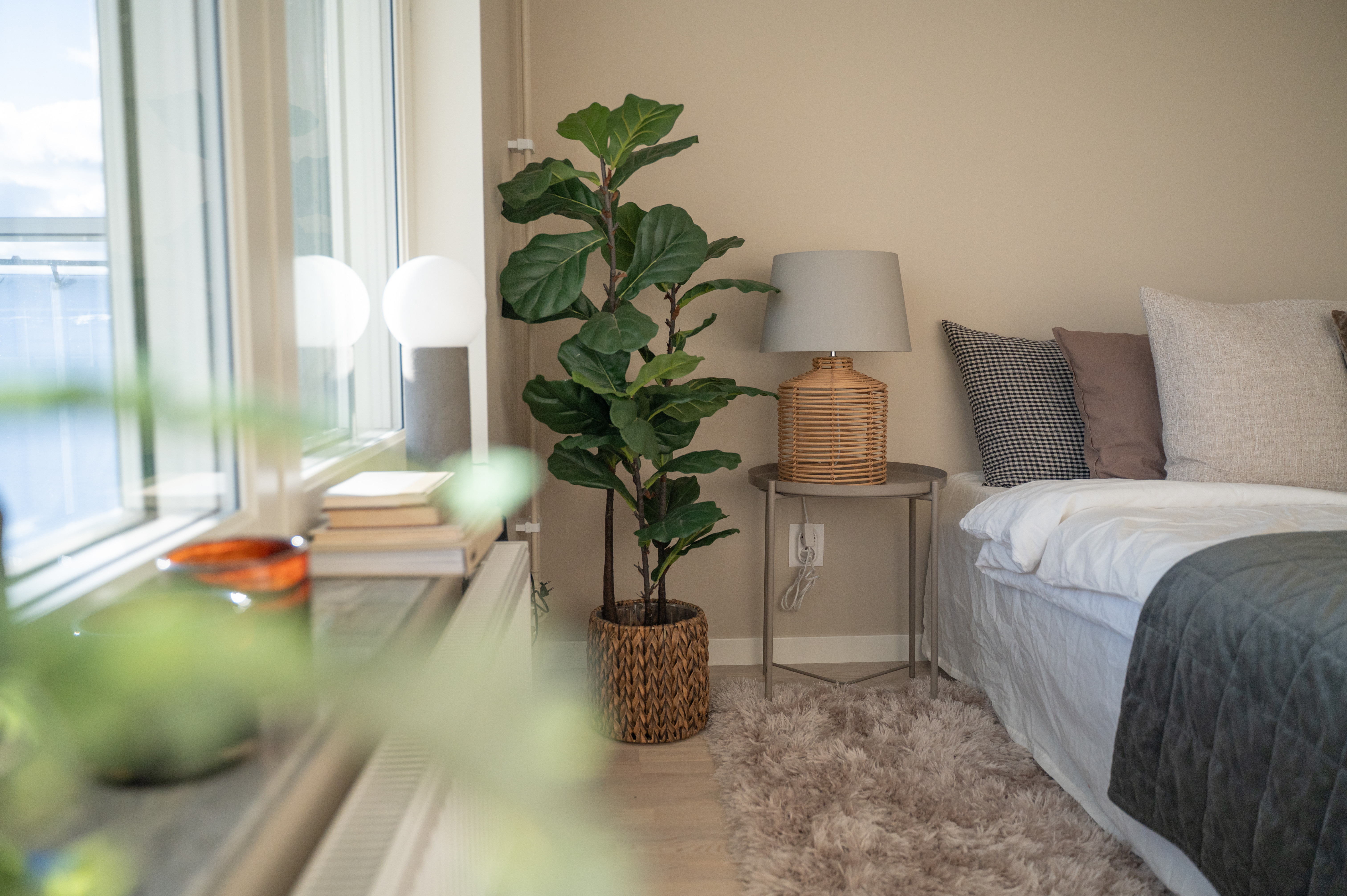 Visningslägenhet i nyproduktionen Bonden 7 i Trångsund