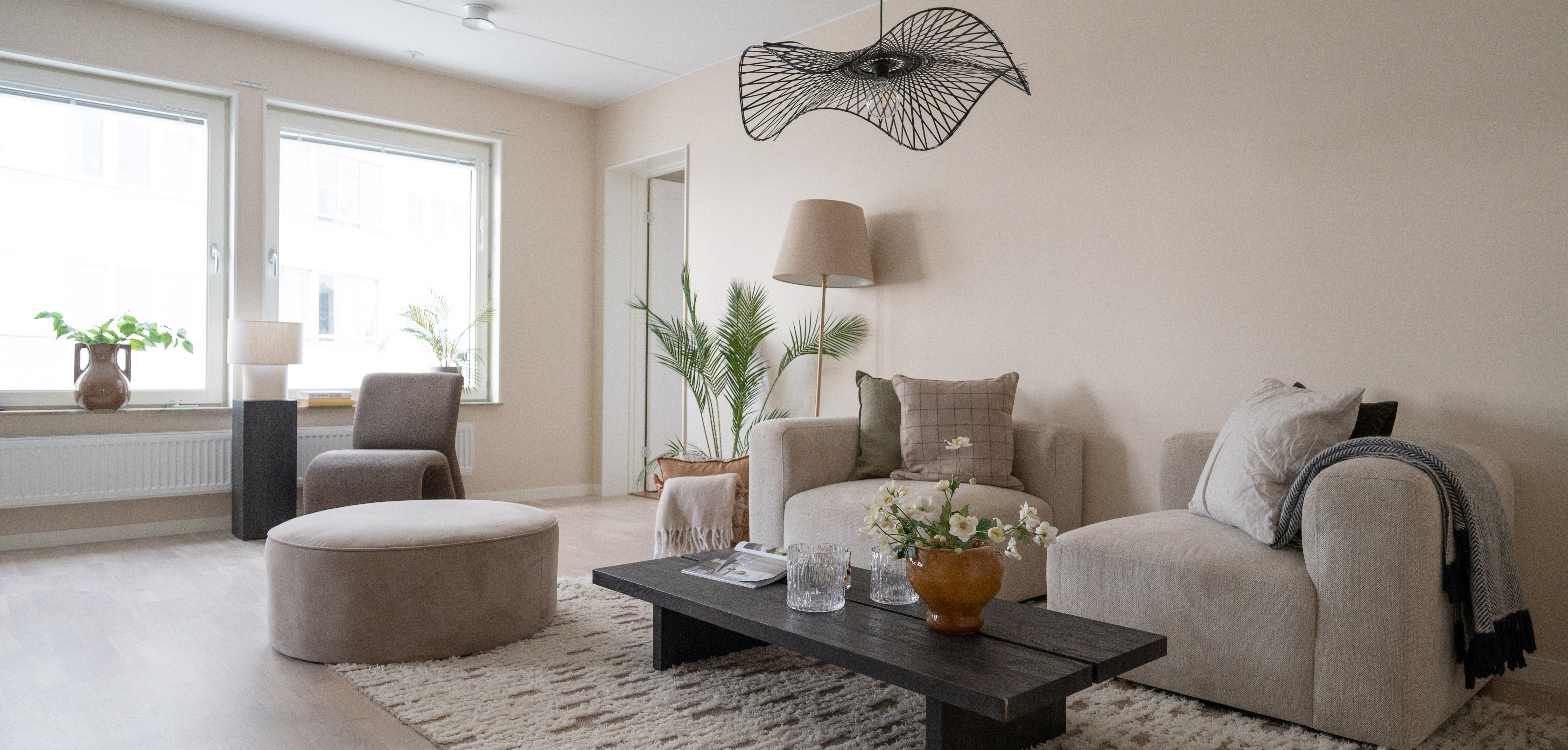 Visningslägenhet i nyproduktionen Bonden 7 i Trångsund