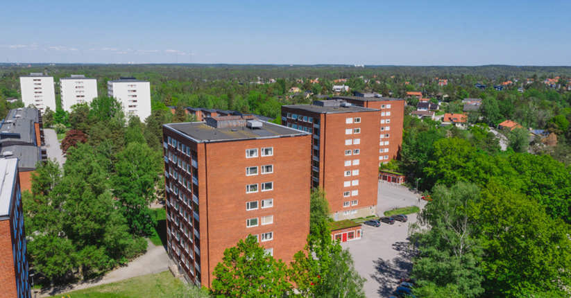 Bostadshus i Trångsund