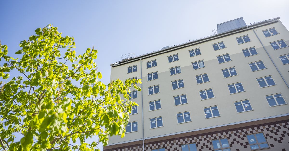 studentlägenheter i huset